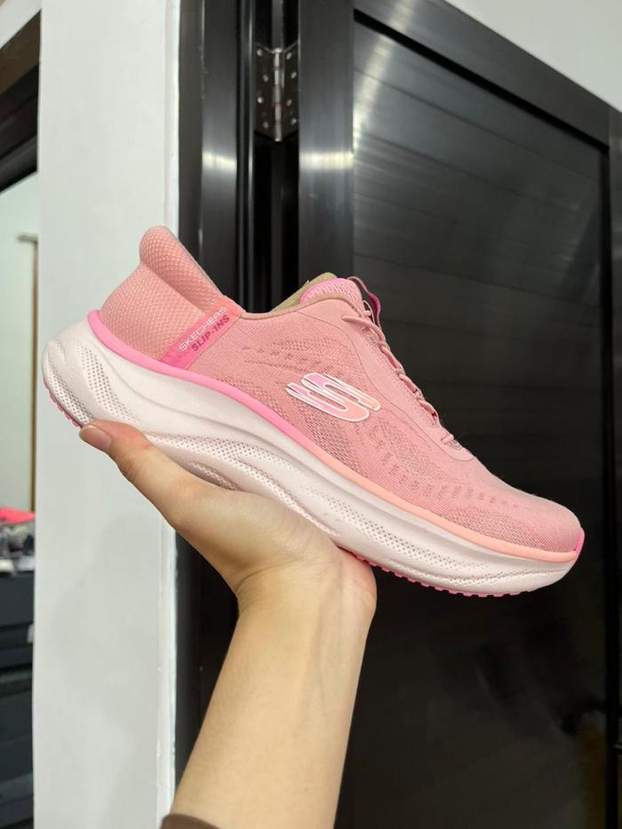 BEST SELLER SKECHERS SLIPINS SKECH CLOUD PERFECLY MAUVE WOMENS ORIGINAL 150560MVMT