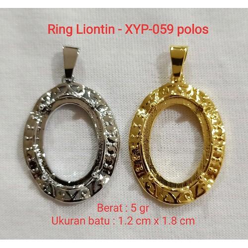 Ring Kalung Titanium Liontin ikat batu akik per codi DICS 50% zyp-059