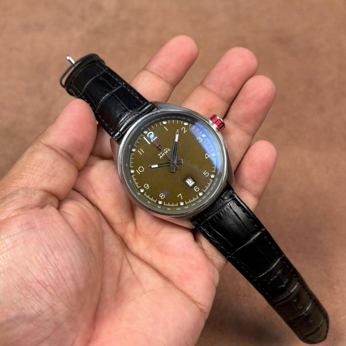 JAM TANGAN PRIA ROYAL ARMY QUARTZ RA09515 ORIGINAL RONDA MOVT