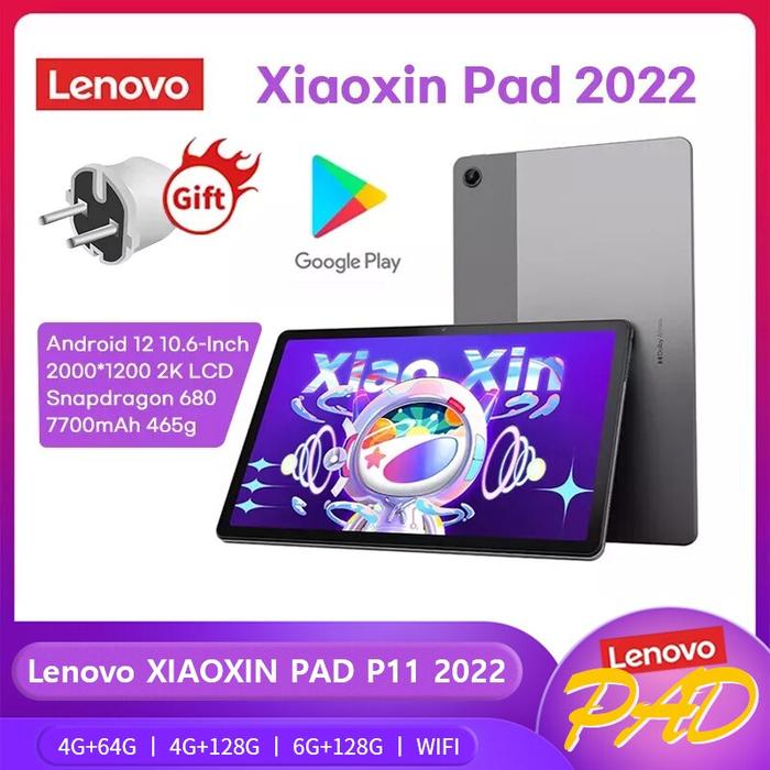 Lenovo Tab P11 Tablet Global Xiaoxin Pad P12 2022 Pad128GB 64GB 10.6