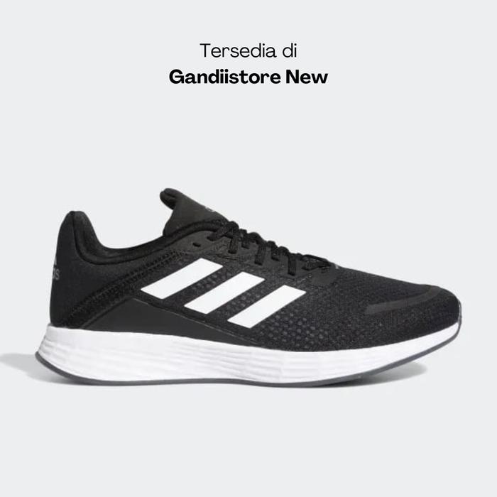 Sepatu Sneakers Pria Adidas Duramo SL FV8786 Black White Men