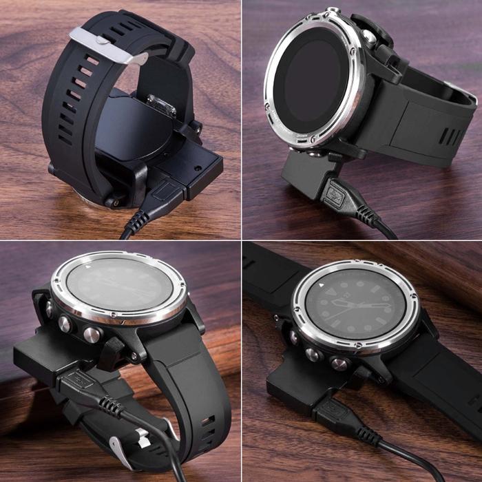 Charger Cradle Dock Stand Charging Cable Power Adapter for Garmin
