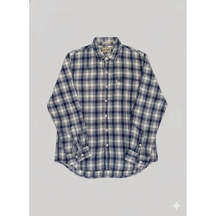 Kemeja kotak wrangler,Cosmic flanel 100% original