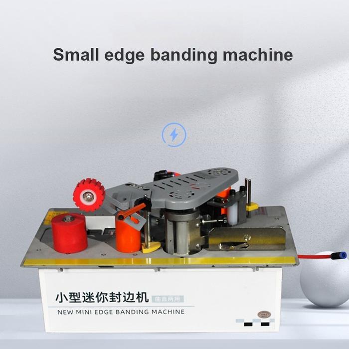 1200W Mini Small Hand-Held Edge Banding Machine Multifunctional Edge Banding Machine Glue Edge Bandi