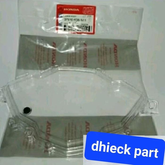 Mika Speedometer lensa Spido kaca speedo meter Supra GTR 150 GTR150 K56F Original Honda AHM  37610-K