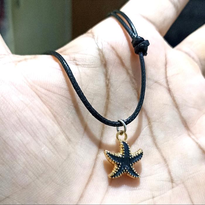 Kalung Tali Charm Bintang Laut