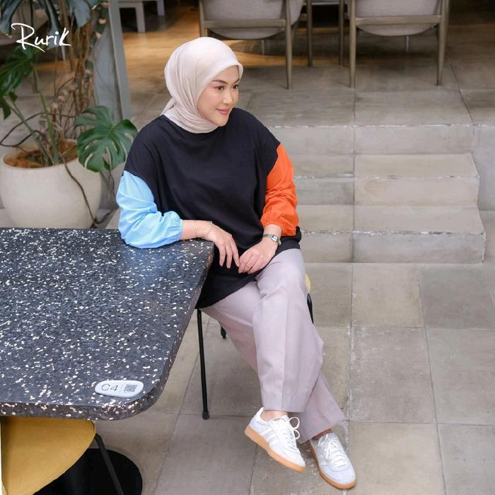 [RURIK] SHEA TOP BASIC Baju Panjang Wanita