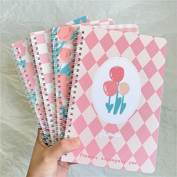A5 A7 Buku Tulis Notebook Buku Tulis Sekolah Isi 60 Lembar A7 Notebook Mini Spiral Catatan Kecil Not