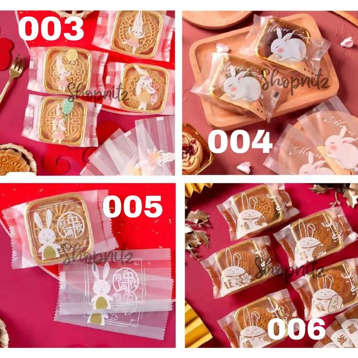Plastik Mooncake |Plastik Nastar Taiwan|Cookies|Kue Bulan 50gr