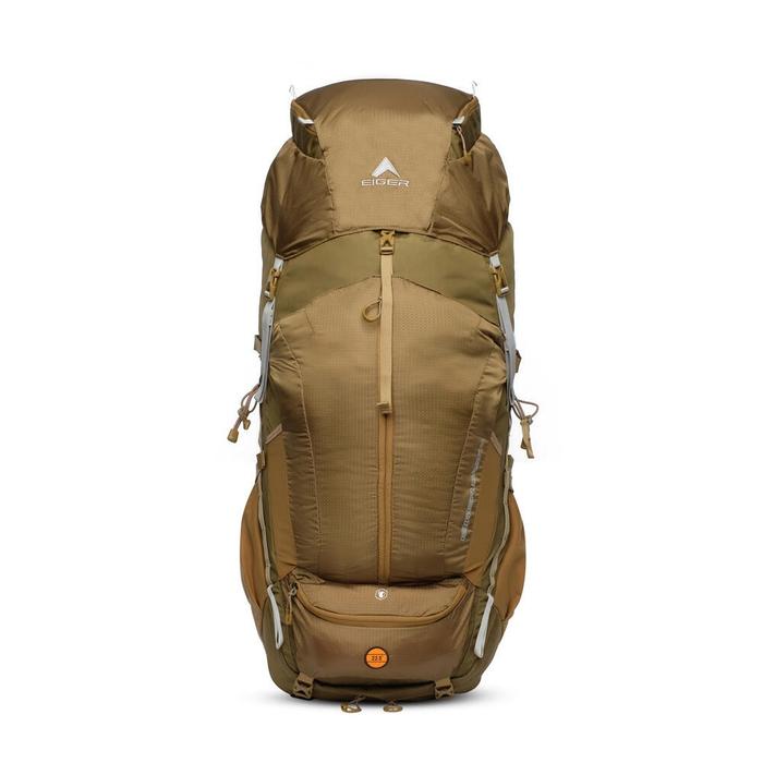 Tas Gunung Pria Eiger Original Kapasitas 65l Red Nilon Carrier Backpack Excelsior