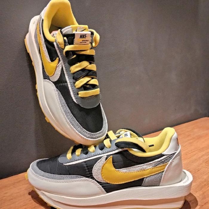Sneakers Original Sepatu Nike Sacai LD Waffle Undercover Bright Citron Yellow Authentic