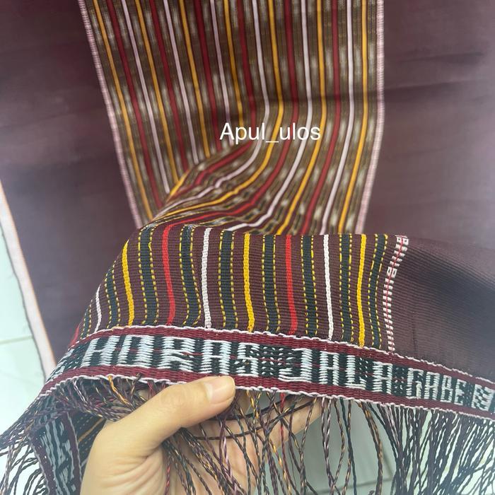 ULOS MANGIRING TOBA TENUN TANGAN ASLI SIRAT BESAR