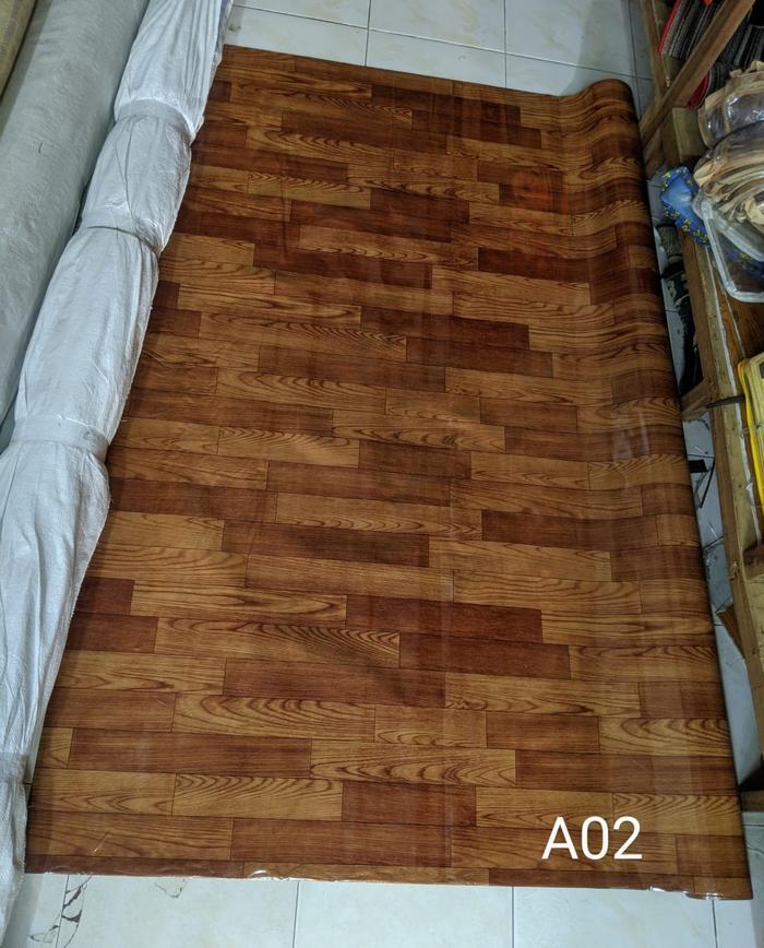 KARPET VINYL EMBOS 2m KARPET VINYL PLASTIK METERAN  DEKORASI
