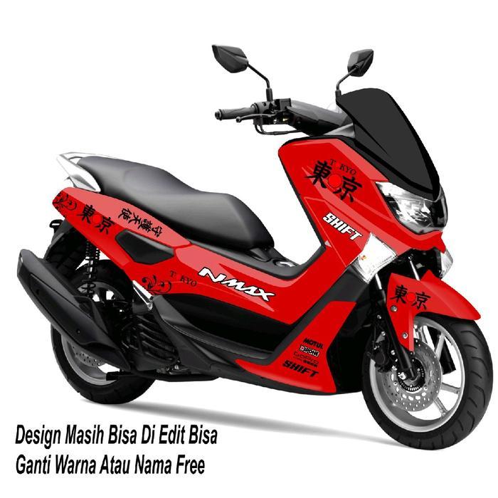 striping stiker decal full bodi nmax old motif kenzi [NTS]