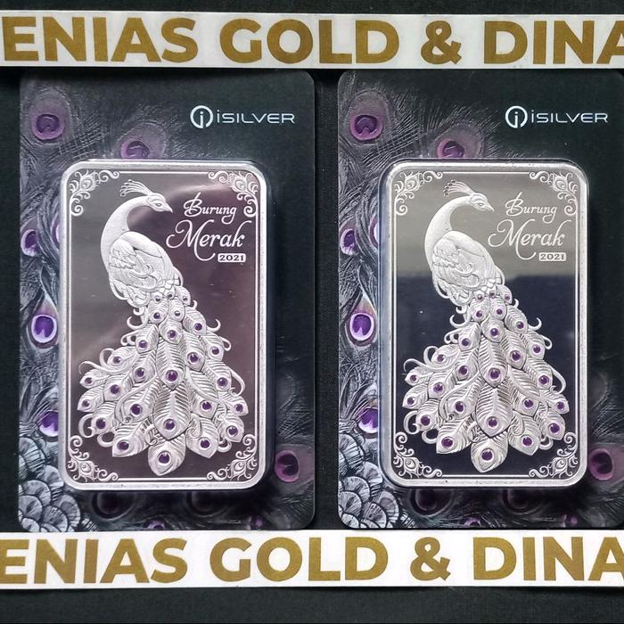 Fine Silver Burung Merak ISilver 100 Grams