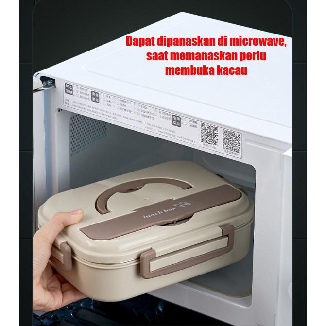 Tupperware Stainless Steel 316 Termos Kotak Makan Portabel Untuk Pelajar Dan Kerja Kotak Bekal Denga