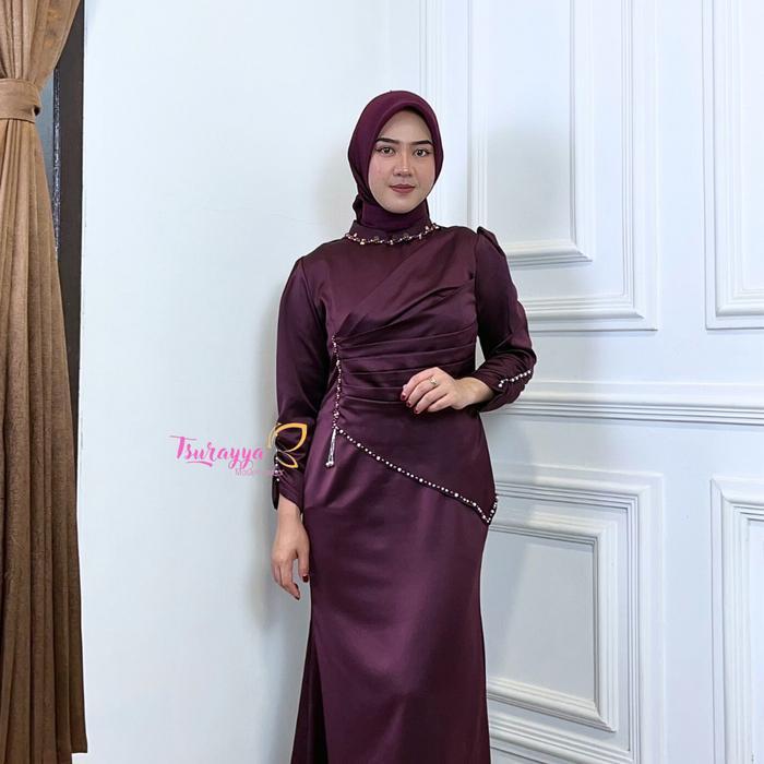 Yumna Reborn - Dress Kondangan- Dress Mermaid -Dress Wisuda Rok Duyung