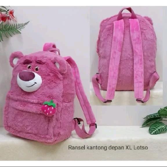 Tas Ransel Lotso/Tas Ransel Boneka lotso