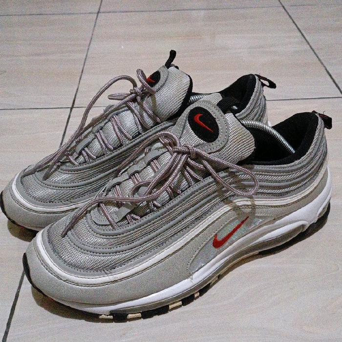 Sepatu Nike Airmax 97 2016-2017 Silver Bullet Size 44 UPC