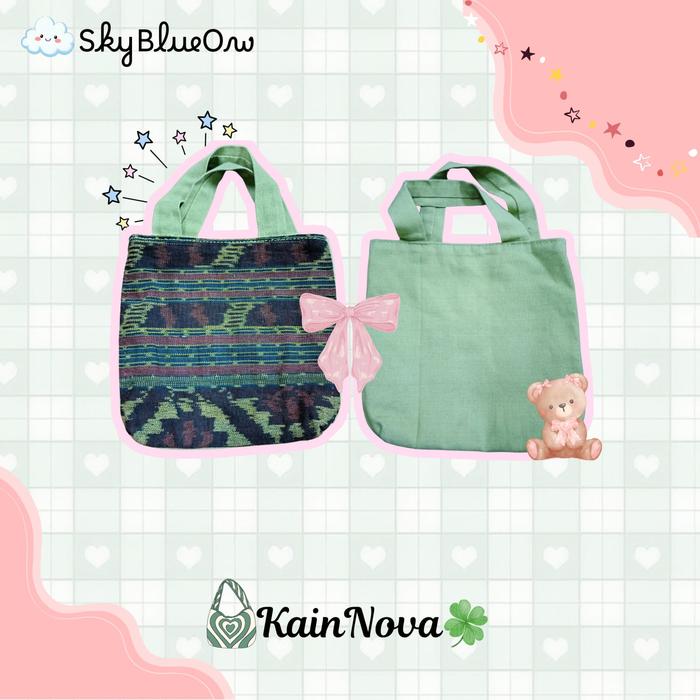 SkyBlueOw Tas Tangan Wanita Handmade 20×20cm