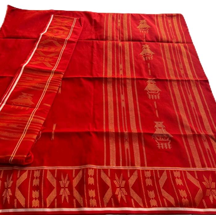 set uis karo rumah adat bahan semi sutra   #setrumah adat