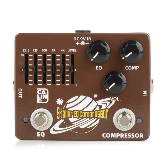 Caline DCP-10 Stella Bass Compressor Pedal EQ Effect Pedal Dual