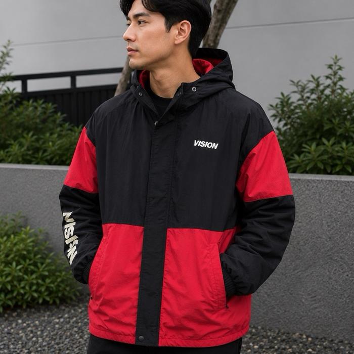 VISION STREETWEAR WINDBREAKER JACKET