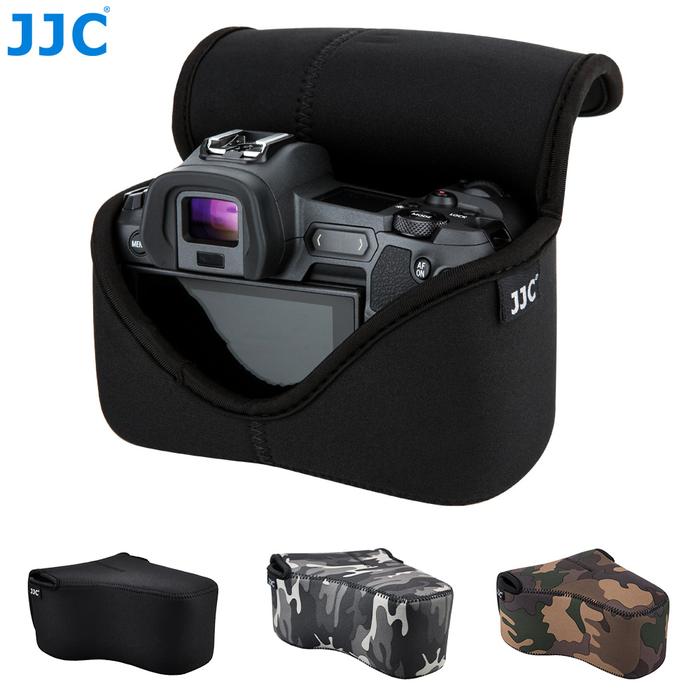 JJC DSLR Camera Case Soft Neoprene Pouch Bag for Canon EOS R8 R RP R5