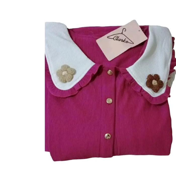 Gamis Clarke Magenta Muslim