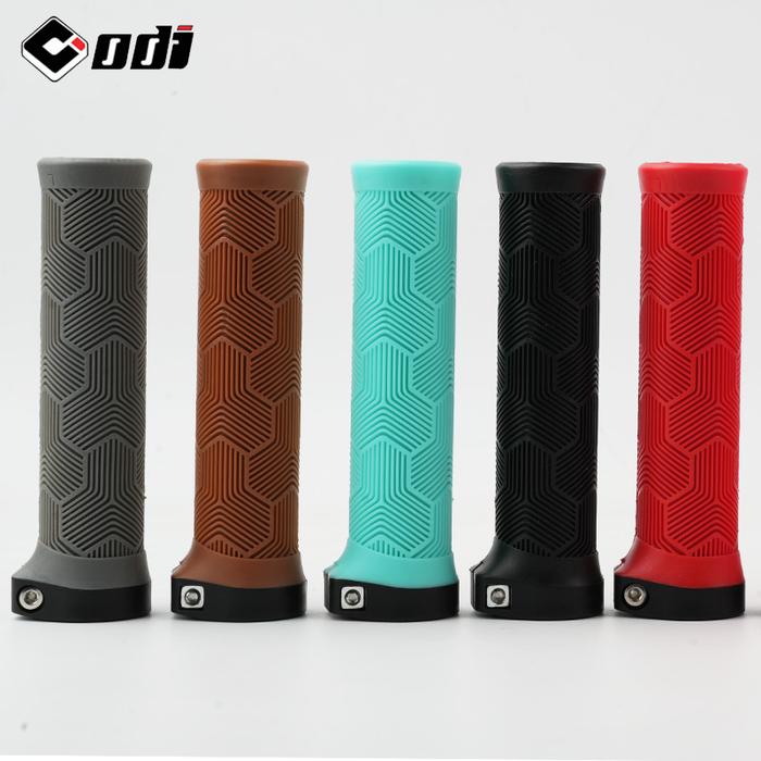 ODI Anti-Slip MTB Cuffs Bike Grips Shockproof Bicycle Handlebar Cover Lock-on Bar Grips Rubber Handl