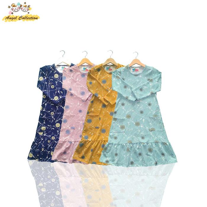 Angel Collection Gamis Anak Perempuan Bahan Kaos Baby Terry (usia 2 s/d 8 tahun)