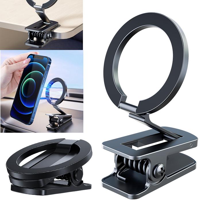 Magnetic Airplane Travel Essentials Phone Holder Clip Smartphone Stand Phone Stand Holder for iPhone