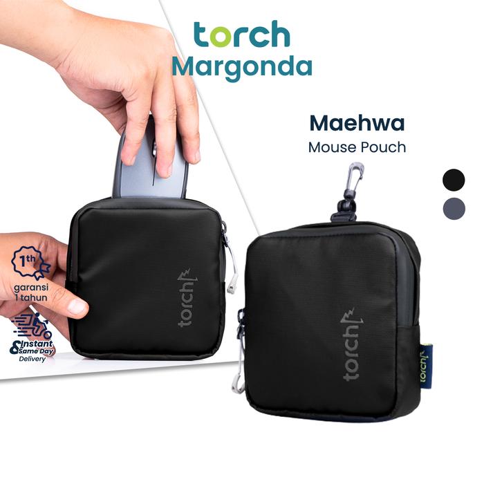 TORCH Pouch Kabel Charger Handsfree - Travel Pouch Organizer Maehwa