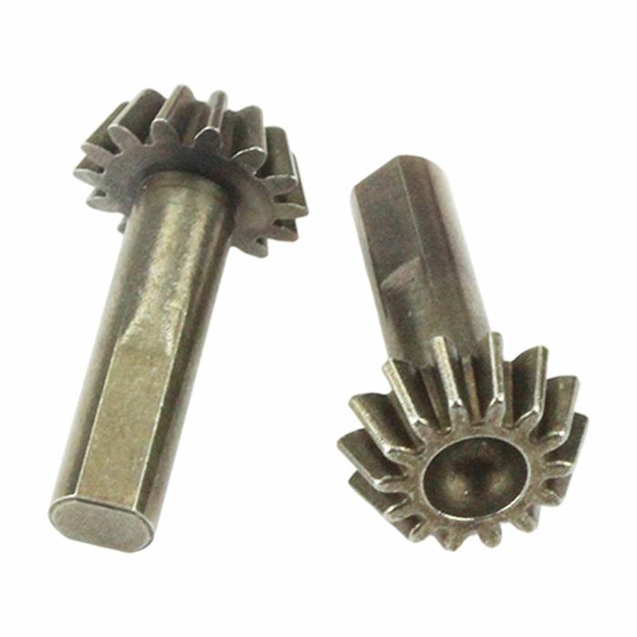 2Pack 1/10 RC Car Metal Bevel Gear for WLtoys 104001 2.4G High Speed