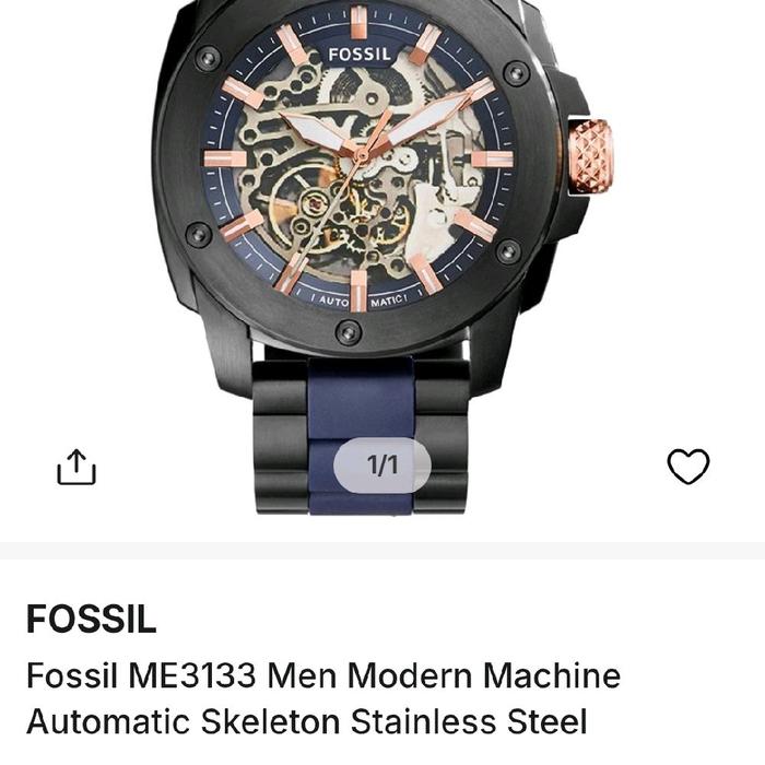 Jam Tangan Fossil ME3133 (mechanical watch)