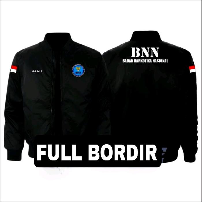Jaket Bordir BNN jaket BNN jaket bomber BNN full bordir jaket BNN jaket kerja BNN jaket seragam BNN