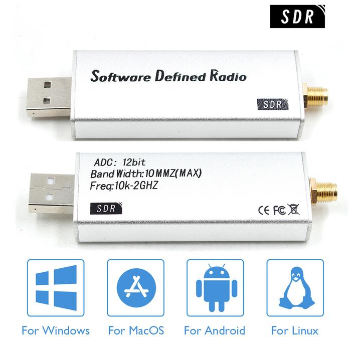 Software Defined Radio Receiver Multifunctional Broadband Software