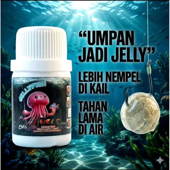 JELLYFISH UMPAN PEREKAT PENGGANTI LUMUT AMPUH BUAT MANCING