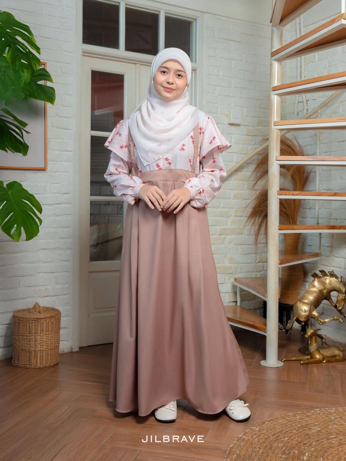 JILBRAVE Misty Overall Gamis Motif TENCEL Premium