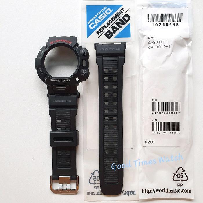 PAKET BEZEL STRAP G-SHOCK G-9010-1 G 9010 GW 9010 CASIO ORIGINAL