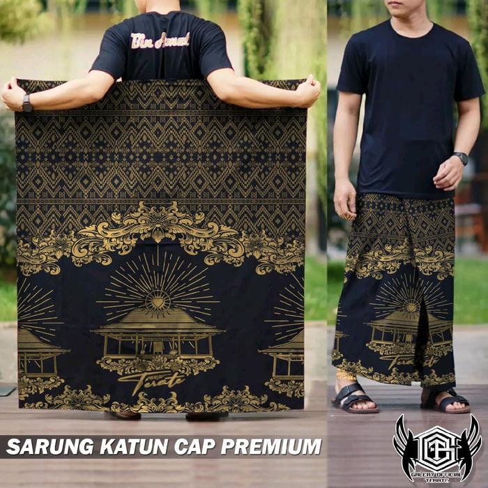 Sarung Katun PSHT Cap Premium - Sarung Batik PSHT