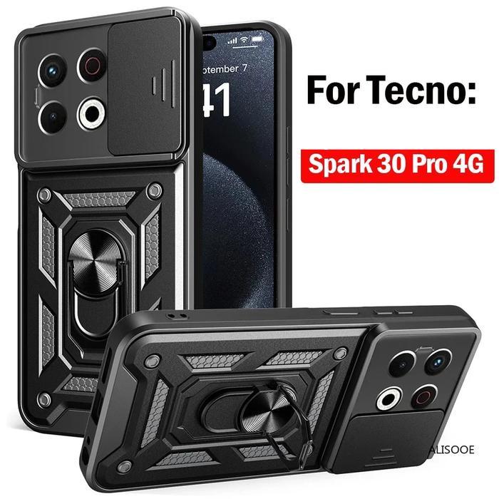 [HANYA CASING !] Phone Case Compatible With Case TECNO SPARK 30C / SPARK 30 PRO Military Case Armor 