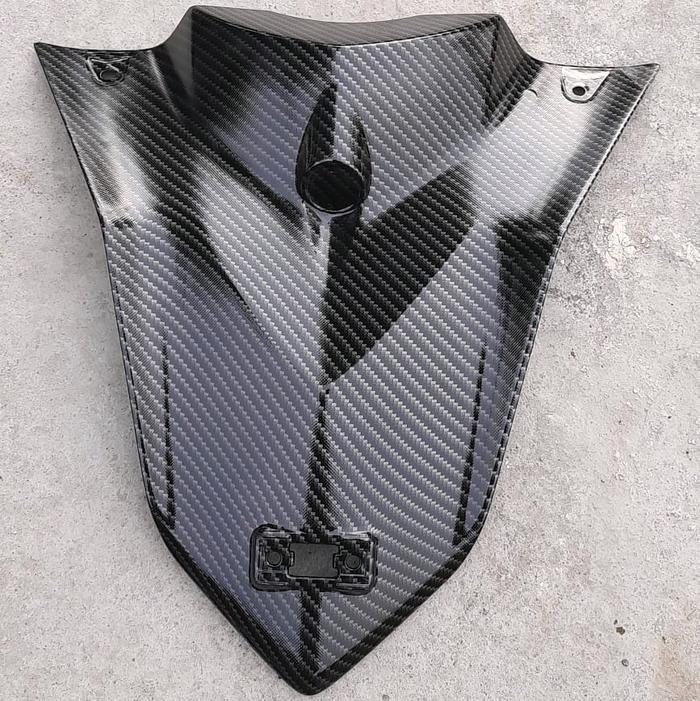 Dasi Aerox 155 Connected Carbon Body Depan CarbonNew Aerox 155 Connected