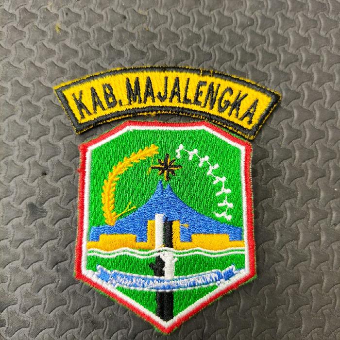 Logo Bordir Kabupaten Majalengka / Bordir Kabupaten Majalengka / Bordir Logo Kabupaten Majalengka / 
