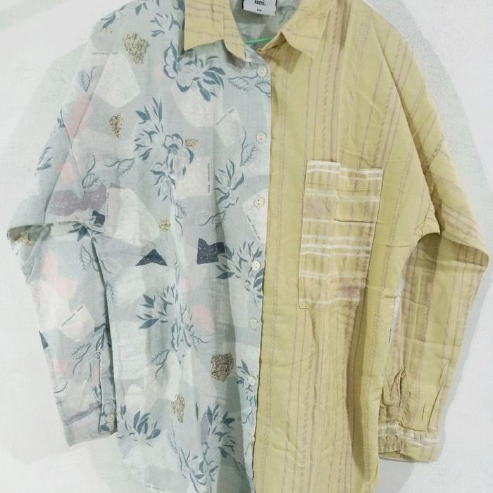 Kamiidea x Cottonink Atasan Blouse Kemeja
