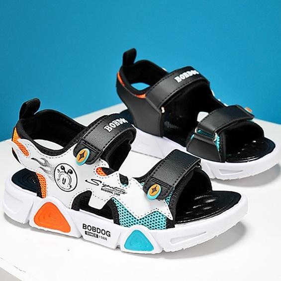 Nikana sandal anak laki 3 tahun baju anak anak perempuan Sandal gunung Sepatu Bahan PU Model Lucu 4 