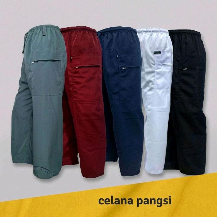 celana sirwal komprang celana sontong pria