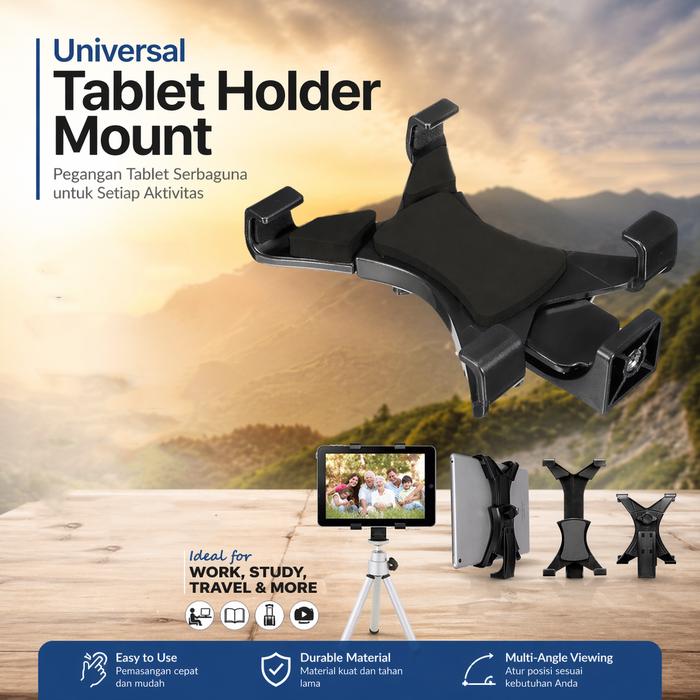 Grand Mall - Holder Tablet Tripod | Bracket Tablet Universal | Dudukan Tablet Portable