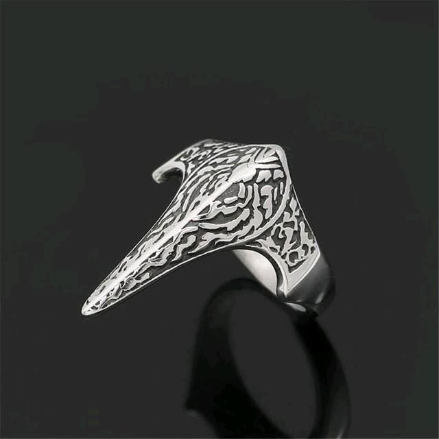 Gothic Skull Ring - Cincin Tengkorak Nordic Viking Retro