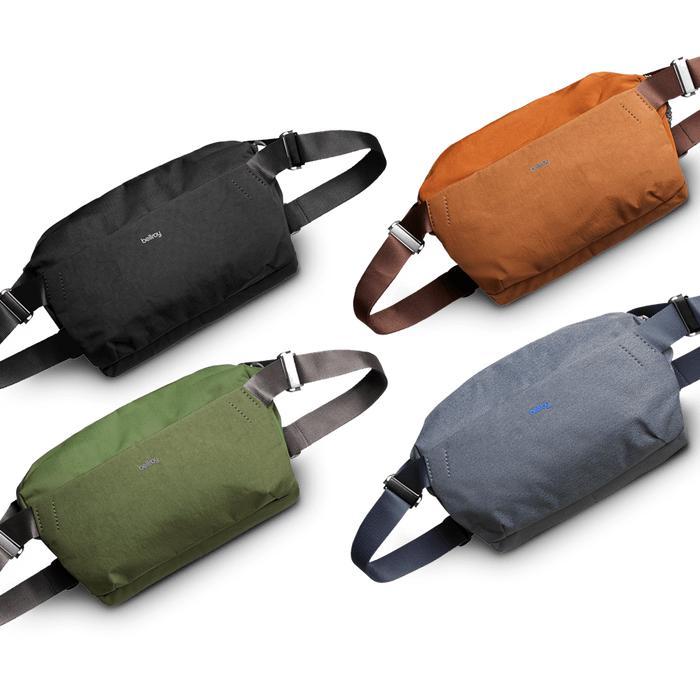 Tas Selempang Pria Bellroy Venture Sling 9L Waistbag Bellroy Midnight Blue / Ranger Green